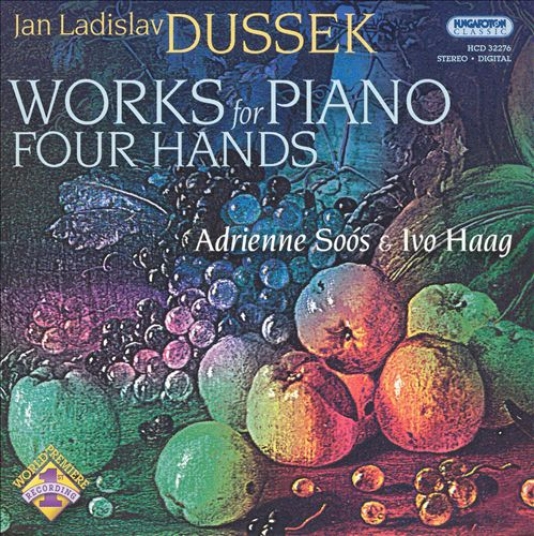 Dussek - Works for Piano Four Hands (Hungaroton)