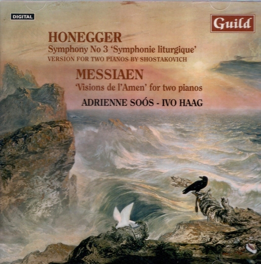 Honegger - Messiaen (Guild)